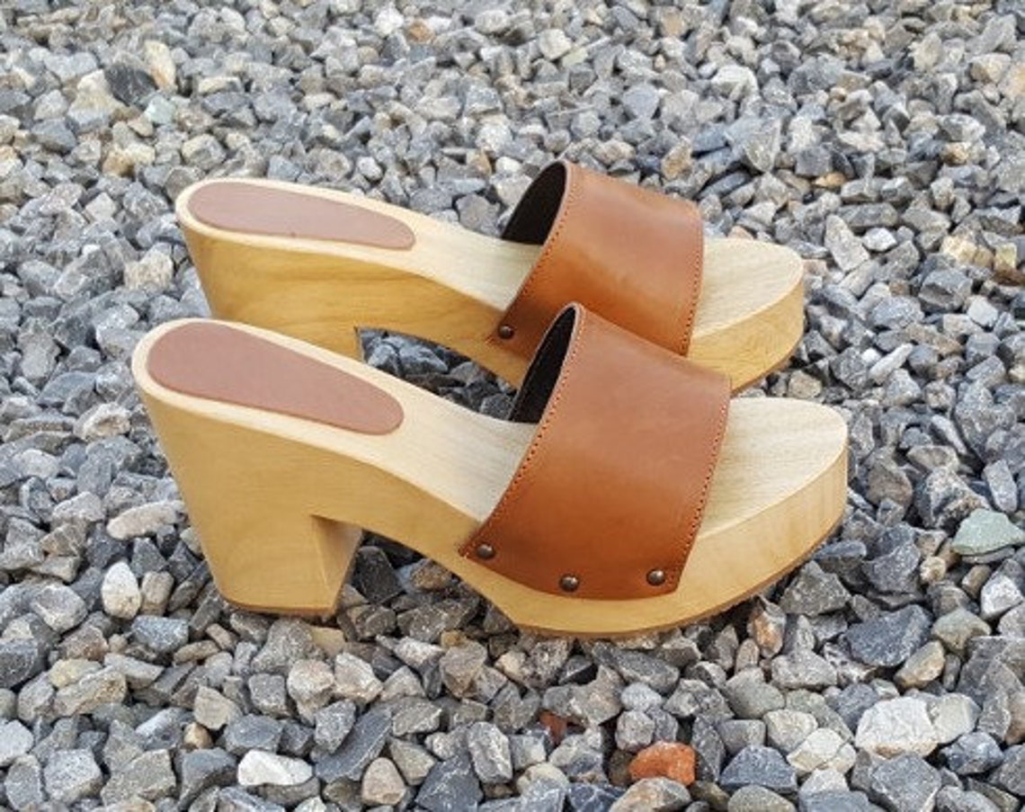 sabot talon haut bois