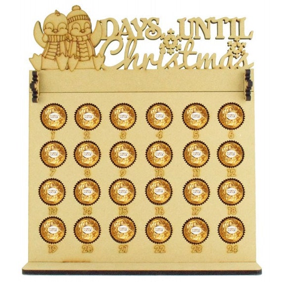 Ferrero Rocher Advent Calendarmerry Christmas Advent - Etsy Denmark