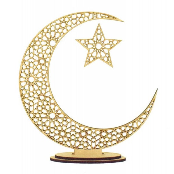 ramadan moon floor stand
