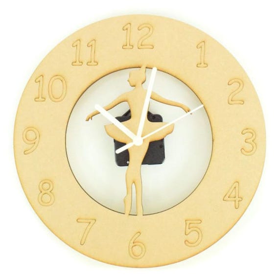 childrens wooden clock