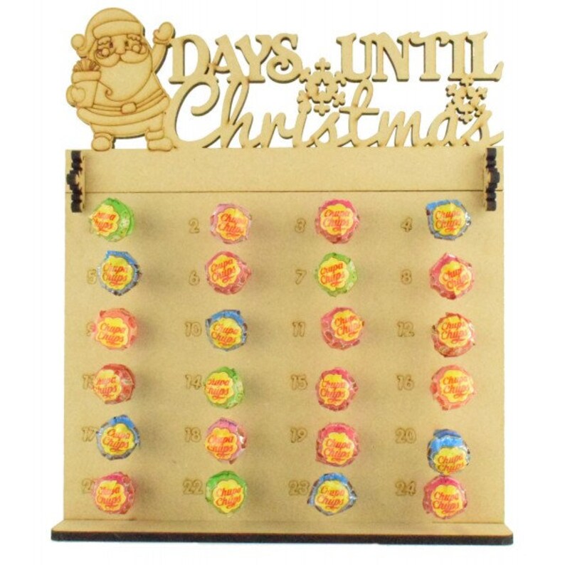 Chupa Chups Lolly Pop Holder Advent CalendarMerry Christmas Etsy