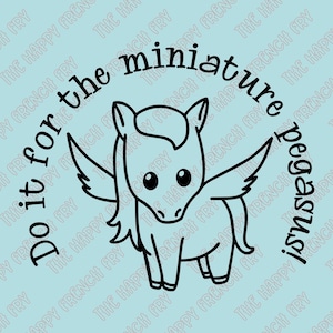 Do It For The Miniature Pegasus, Valkyries, Nesta Gwyn Emorie, SJM, A Court of Silver Flames, Vinyl Decal, Bumper Sticker, Laptop Car Decal