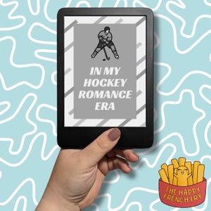 Kindle Lock Screen, Kindle Lockscreen, Kindle Book Cover, Kindle Screensaver, Kindle Wallpaper, Kindle Background, In My Hockey Romance Era