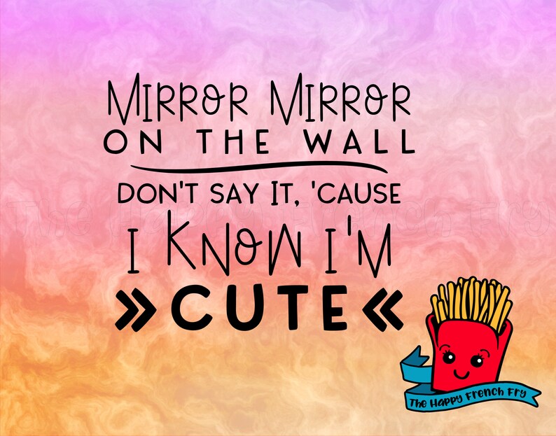 Juice by Lizzo Lyrics Mirror Mirror Vinyl Decal Window Etsy