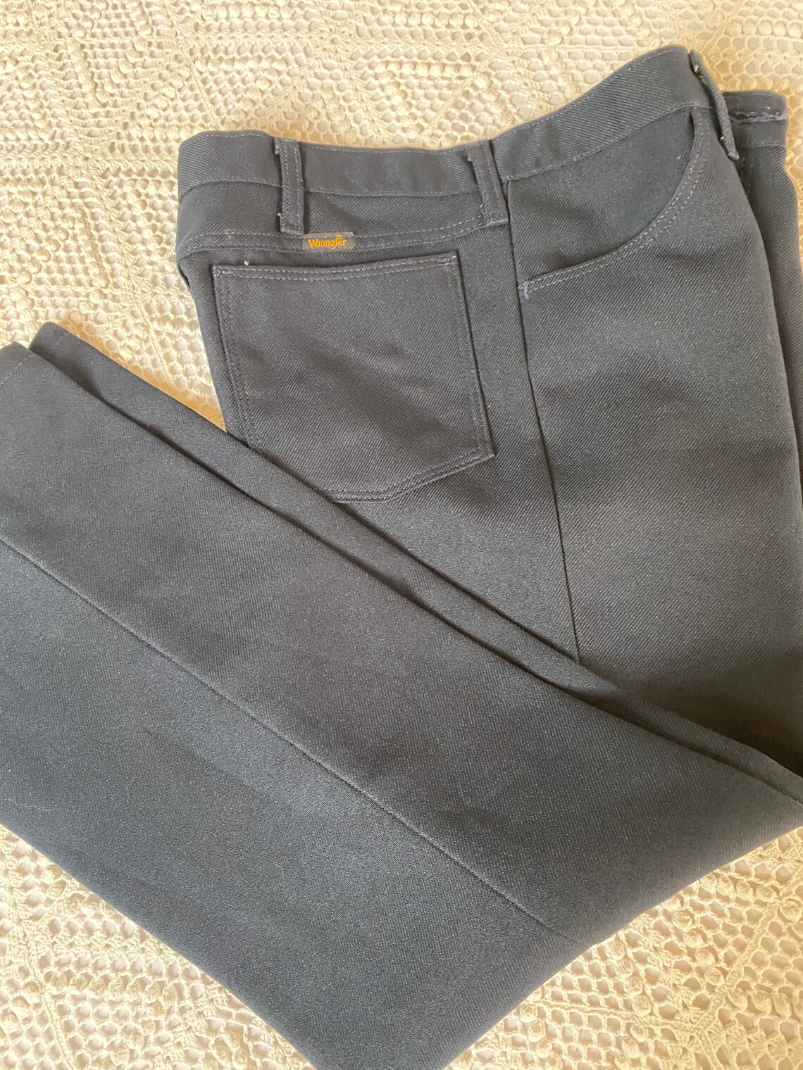 vintage wrangler polyester pants