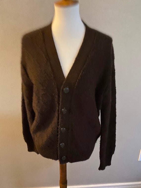 Vintage Jantzen Chocolate Brown Sweater