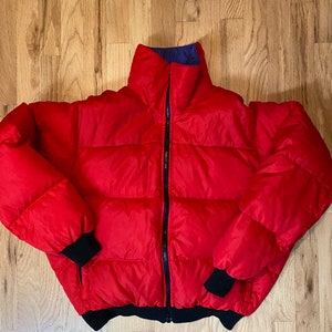 Retro Puffer Jacket - Etsy