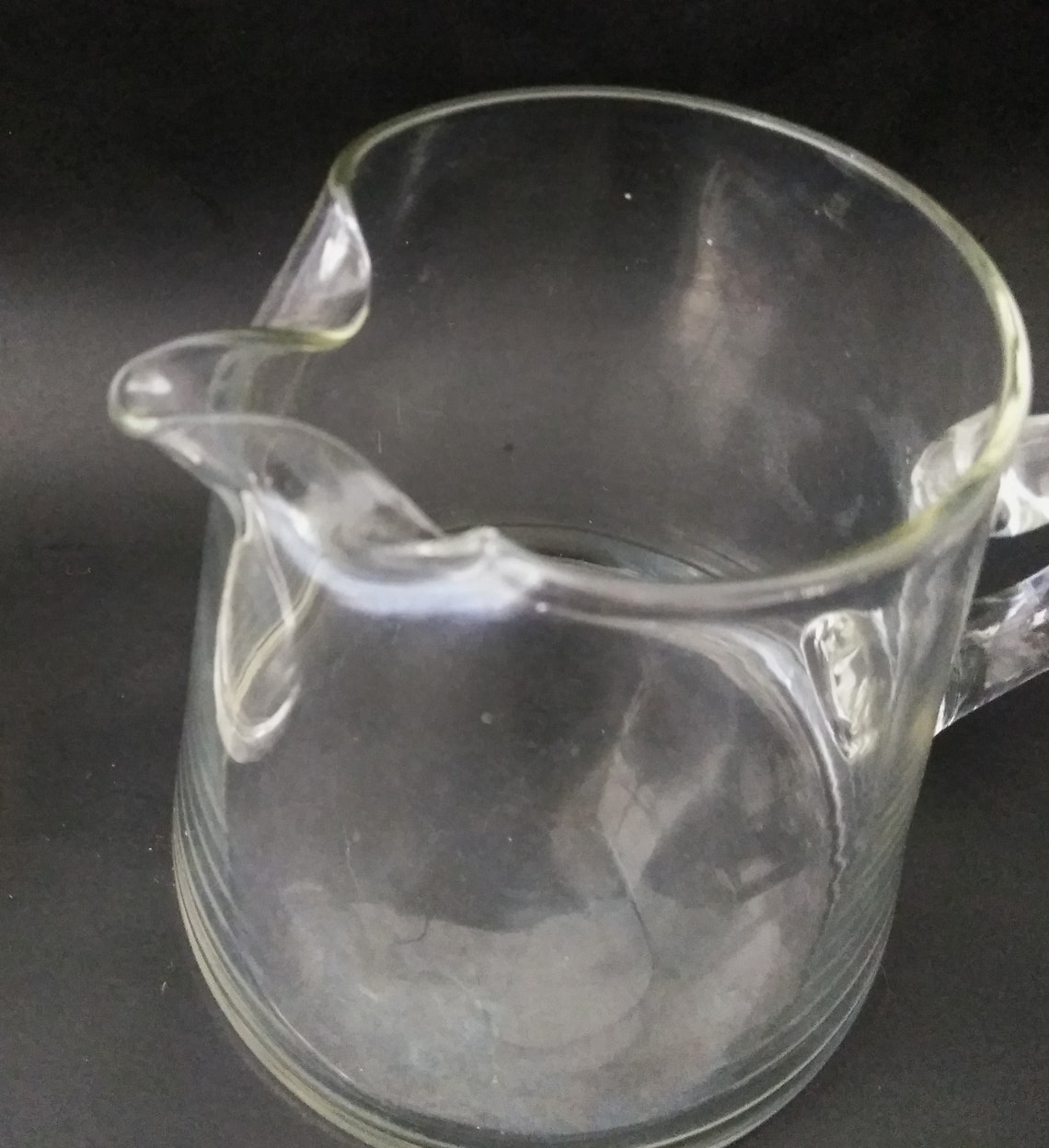 Cocktail Mixer Pitchers Libbey Hand Blown Glass Bar Pitchers Etsy