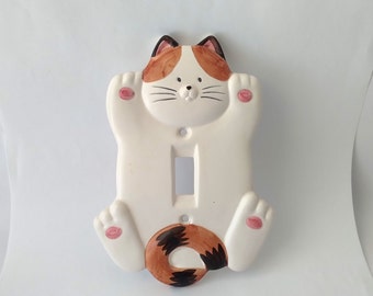 CATS CATS HOME WALL DECOR SINGLE LIGHT SWITCH PLATE CATS 