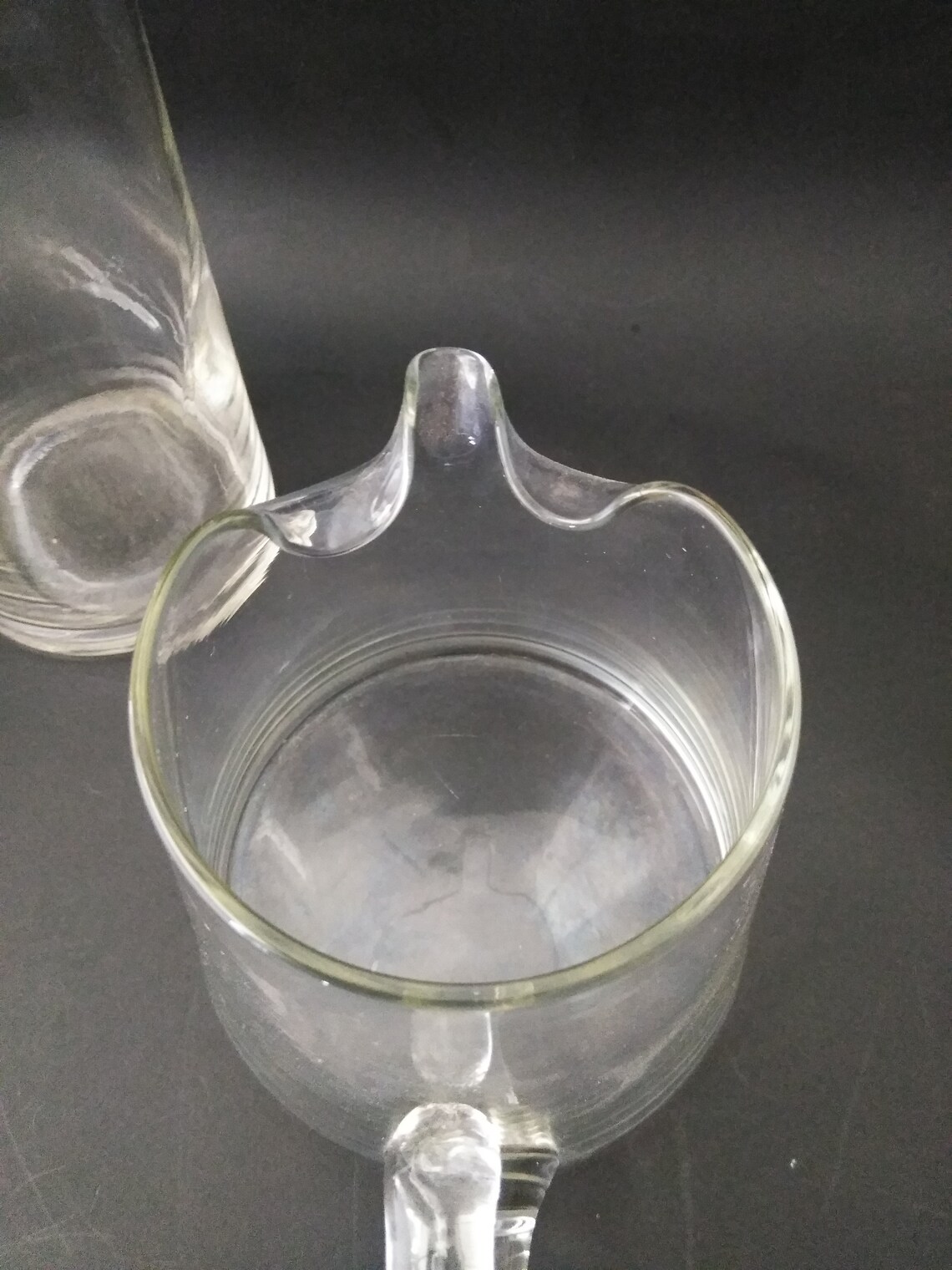 Cocktail Mixer Pitchers Libbey Hand Blown Glass Bar Pitchers Etsy