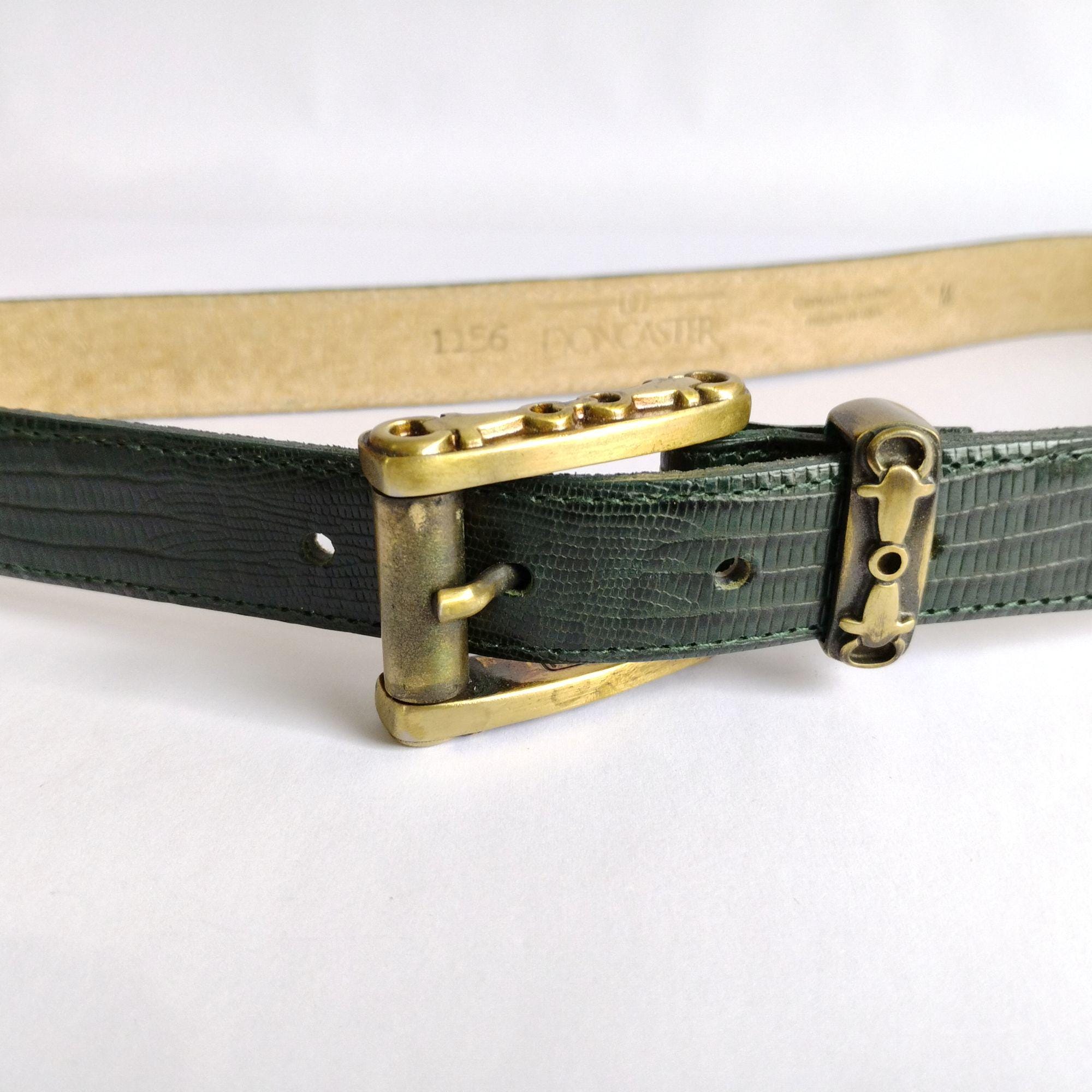 Doncaster Green Genuine Leather Western Belt for Women Size  display picture 2