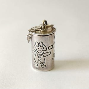 Engraved Sterling Silver Wish Box Pendant: Mexican EFS 925 Handmade Charm