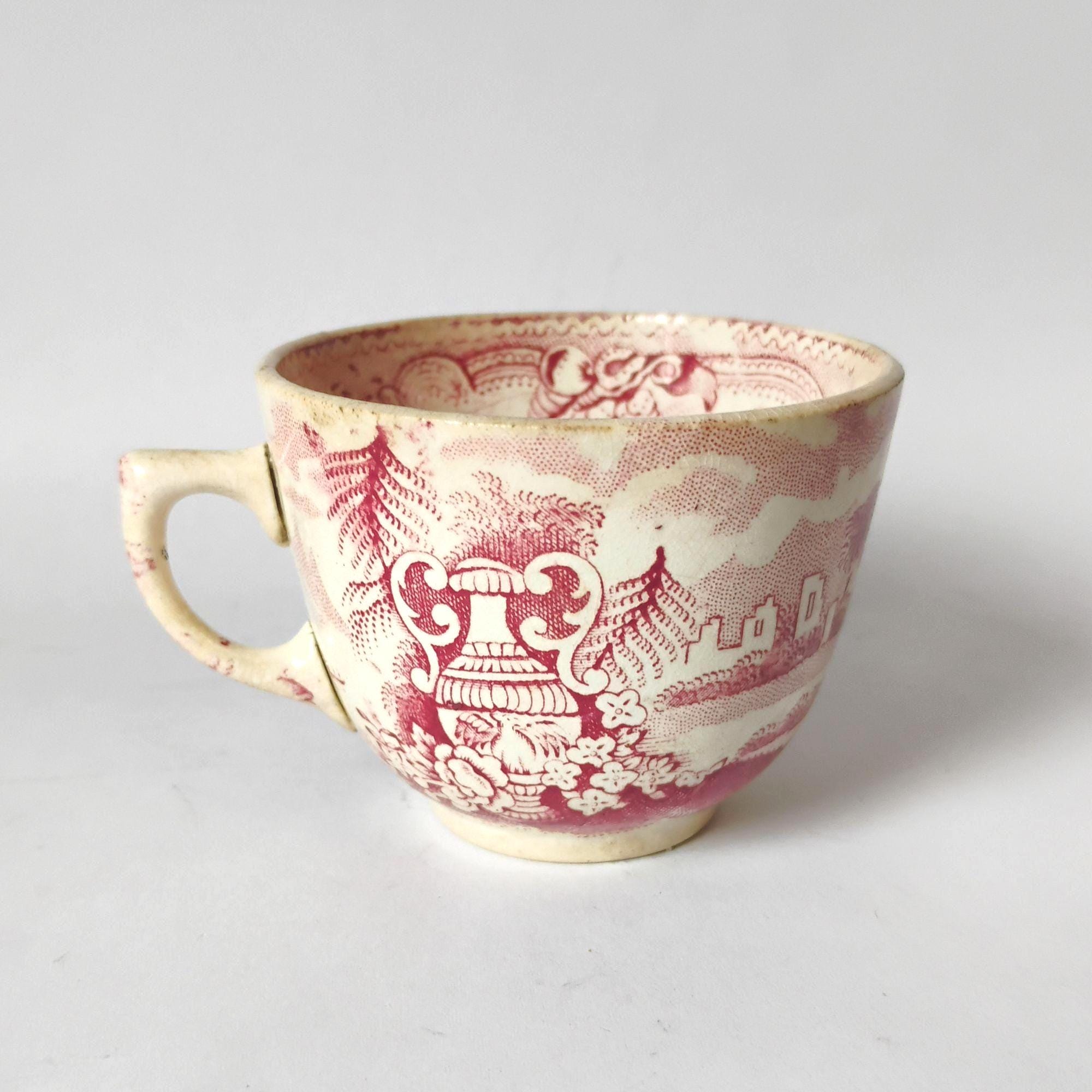 アンティーク　 盃  1客 Antique 19th Century Mugs - Etsy