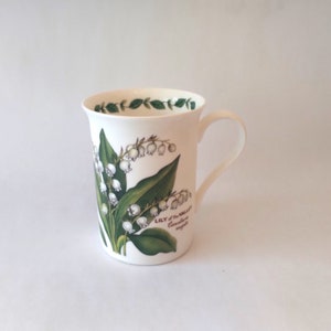 Crown Trent Lily Of The Valley Porcelain Mug Coffee Cup Limited