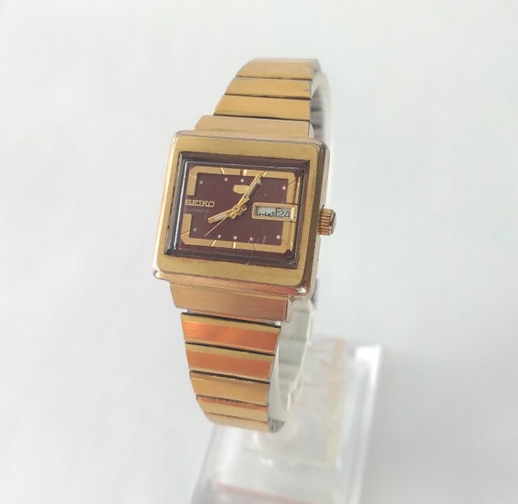 Vintage Seiko Automatic Watch for Women Vintage Seiko Gold and - Etsy  Australia