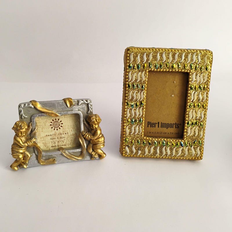 Rhinestone Frames - Etsy