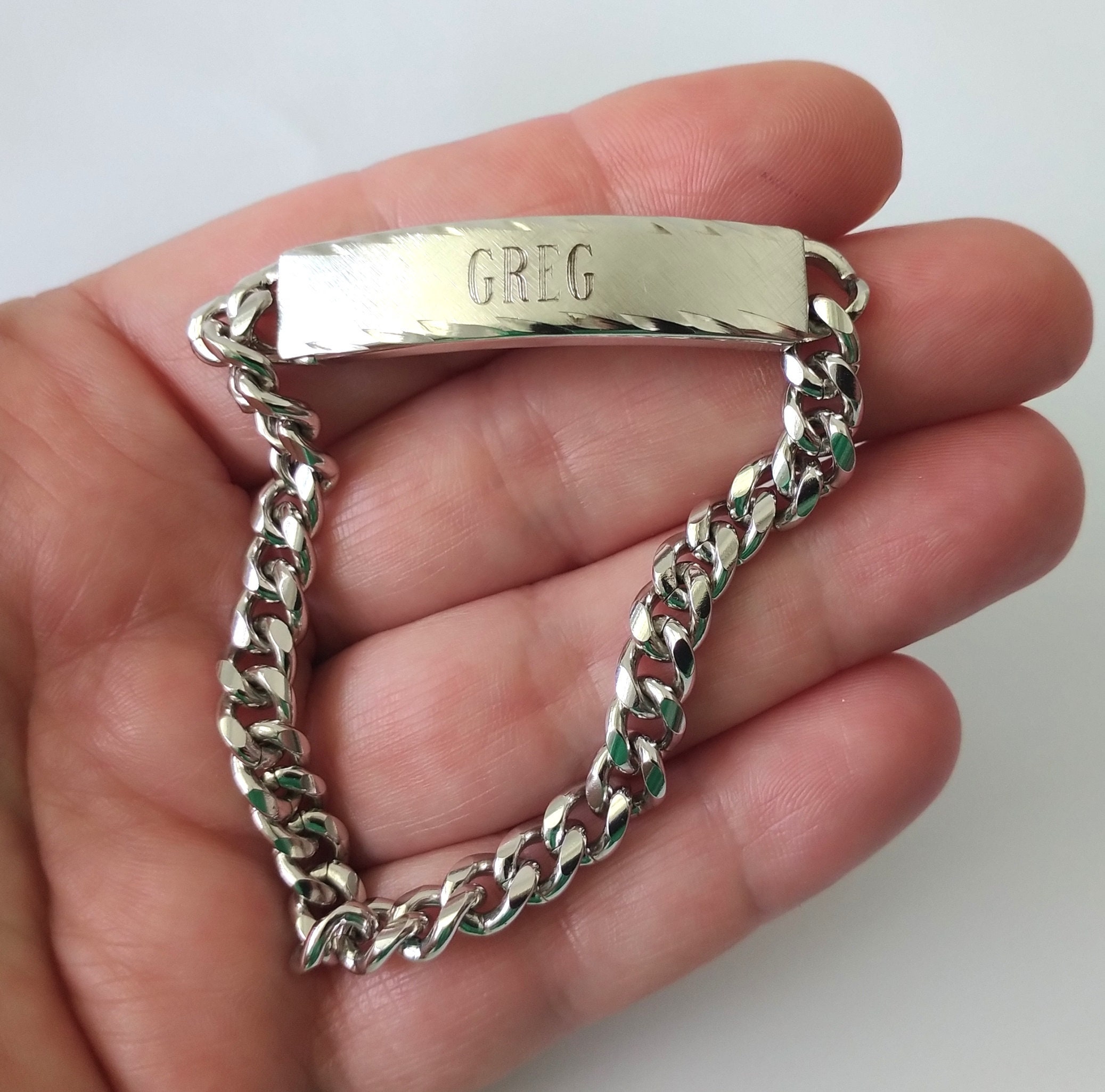 JB champion Vintage ID Bracelet ブレスレット-