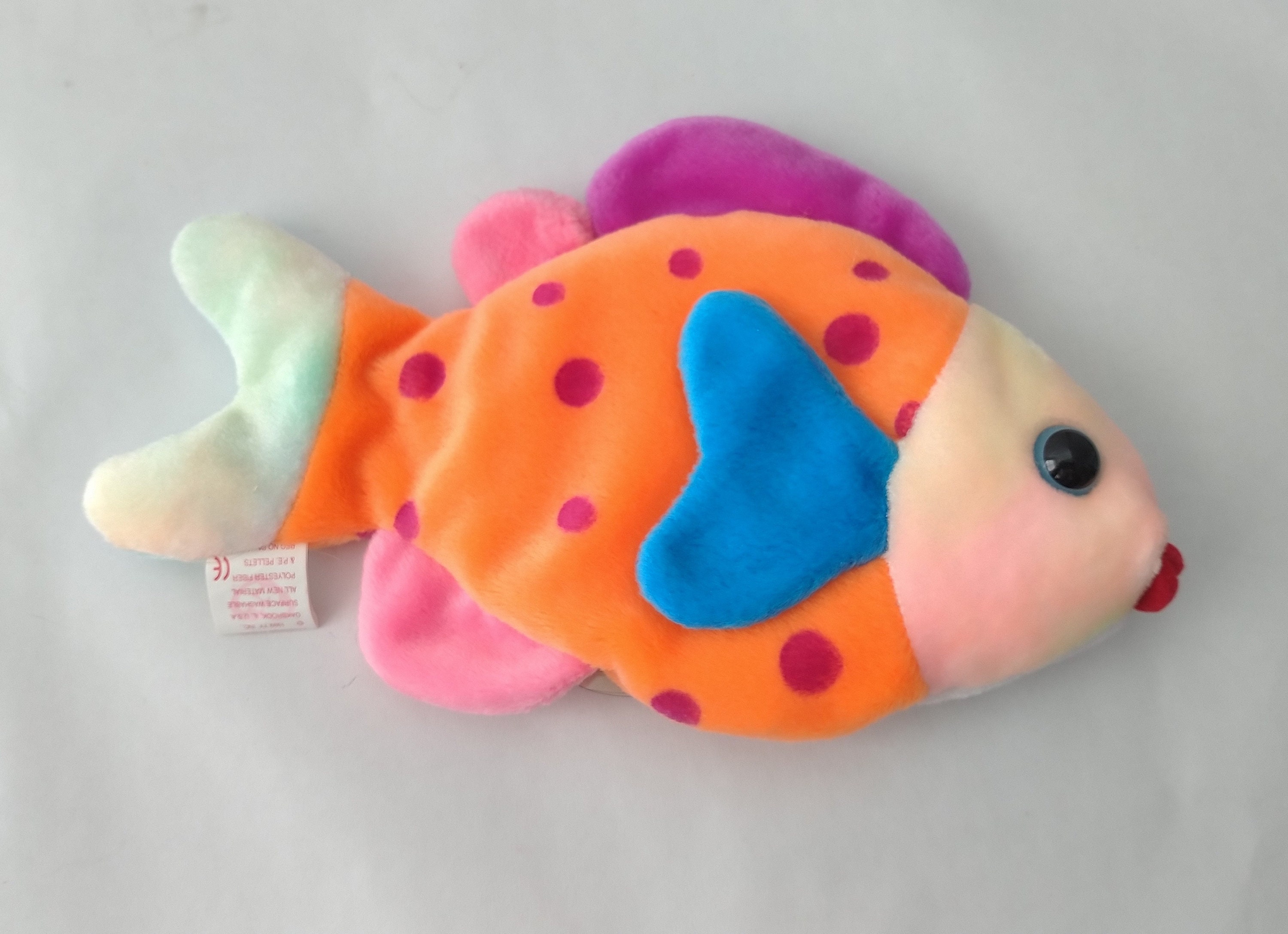 Ty Beanie Baby Lips the Fish Born March 15 1999 The Beanie Etsy