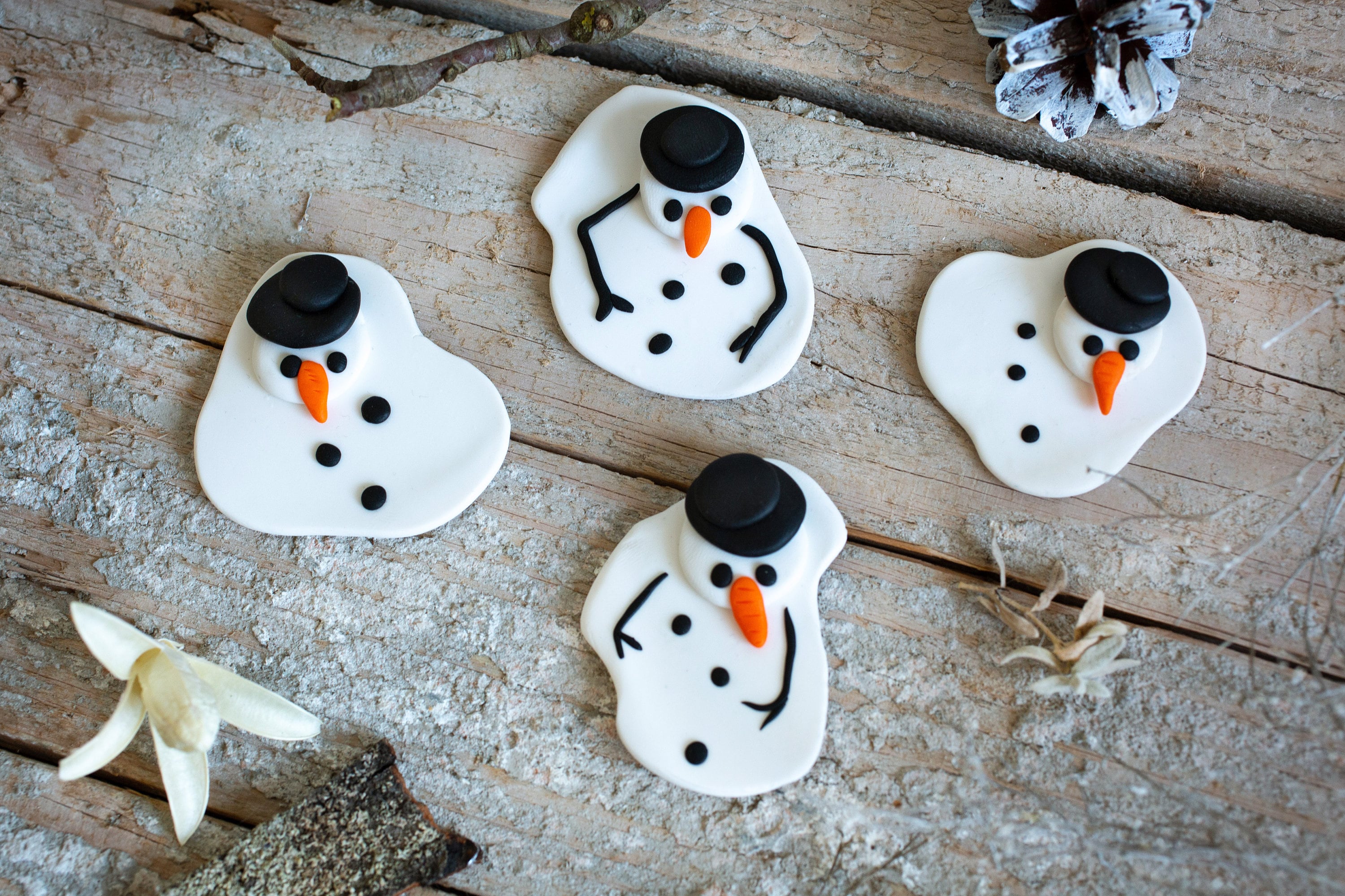 Fridge Snowman Christmas Winter Etsy UK