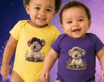 Dimples babyromper Koala Wildflower - Zen Nature babyrompertje
