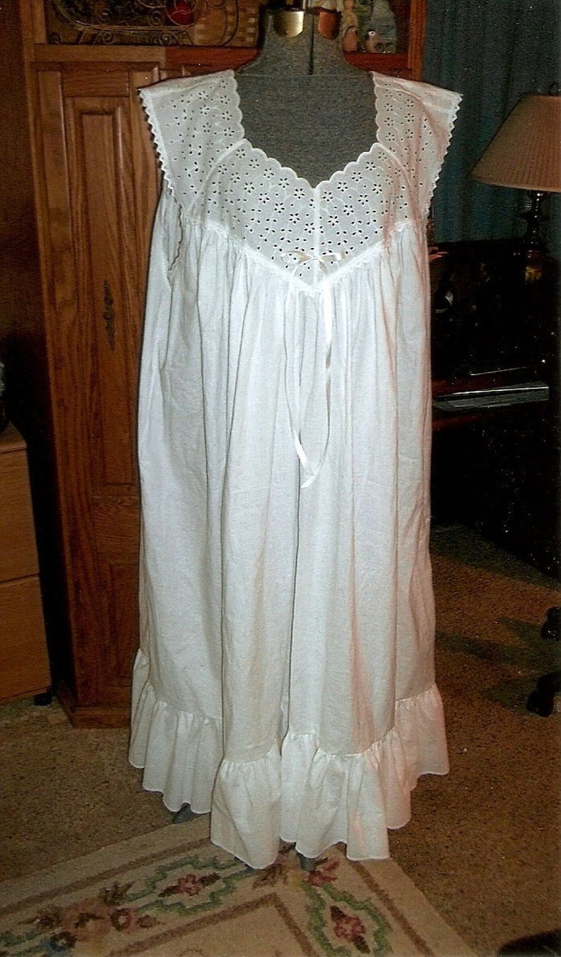calf length nightgowns