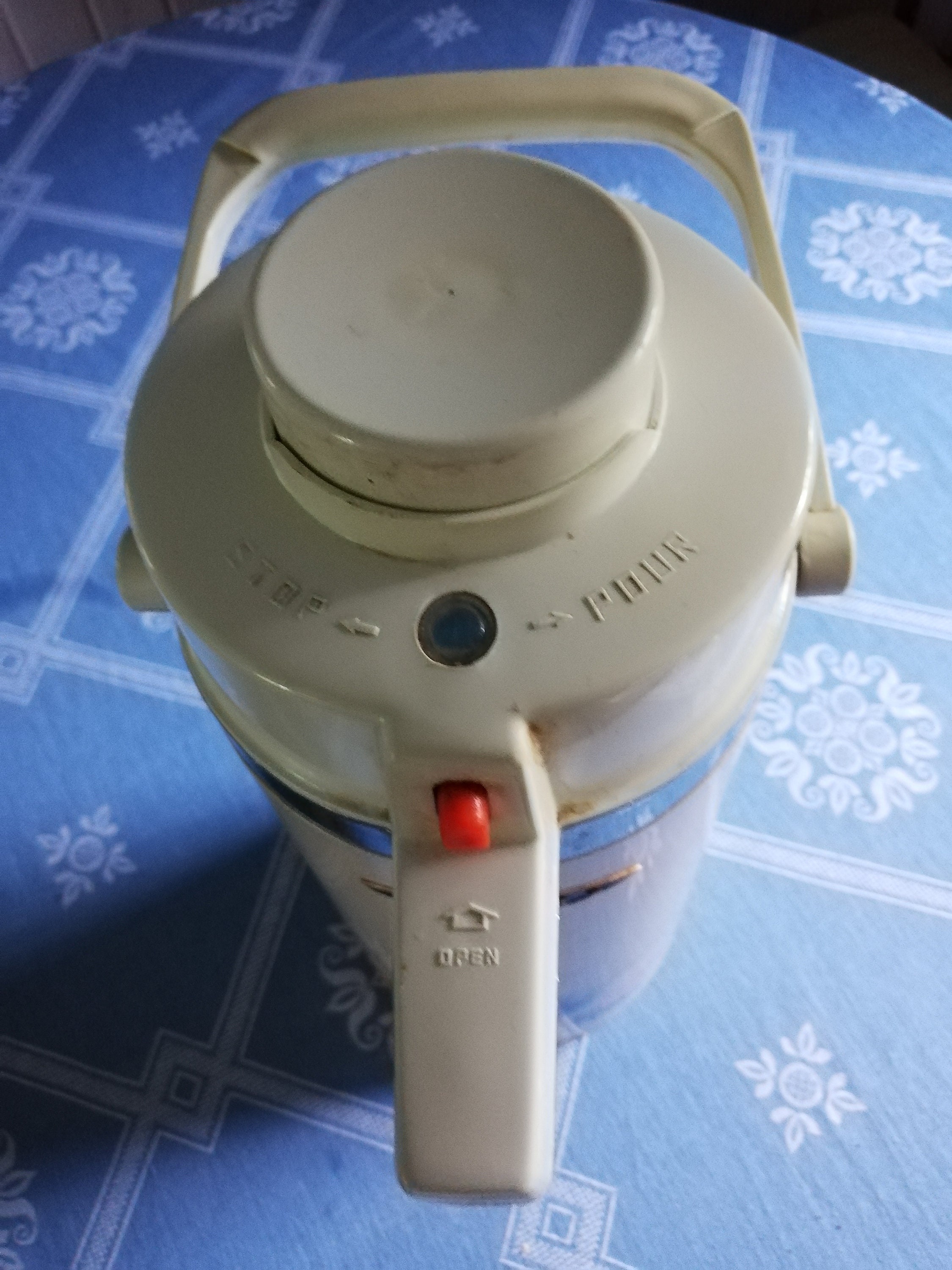 Vintage Pump Pot Thermos, Retro Thermos, Vintage Coffee Pumps
