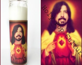 Digital Download • Saint Dave Grohl Prayer Candle DIY