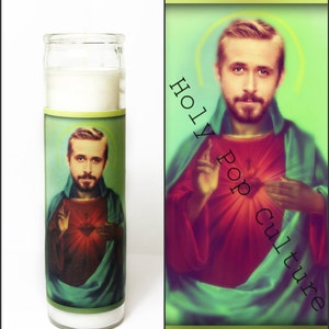 Saint Ryan Gosling Prayer Candle DIGITAL DOWNLOAD ONLY
