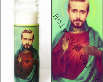 Saint Ryan Gosling Prayer Candle DIGITAL DOWNLOAD ONLY