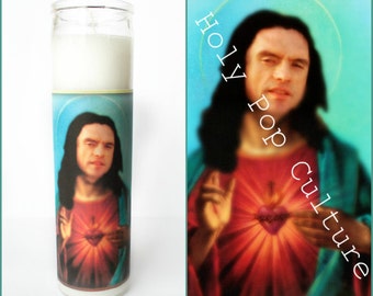 Digital Download • Saint Tommy Wiseau Prayer Candle • DIY