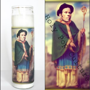 Digital Download Saint Tom Waits Prayer Candle DIY image 1