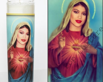 Saint Kylie Jenner Prayer Candle DIGITAL DOWNLOAD ONLY