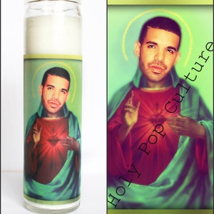 Saint Drake Prayer Candle STICKER ONLY DIY image 1