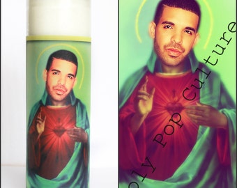 Saint Drake Prayer Candle STICKER ONLY • DIY