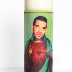 Saint Drake Prayer Candle STICKER ONLY DIY image 2