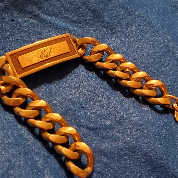 Vintage Louis Vuitton Dog Tag Necklace Bracelet