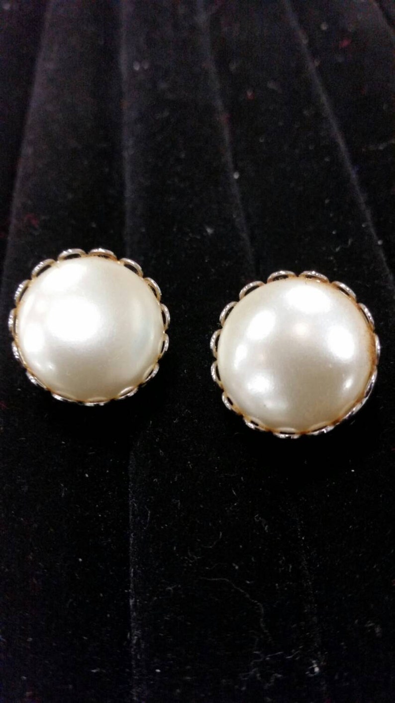 Office to after Sarah Coventry clip earrings