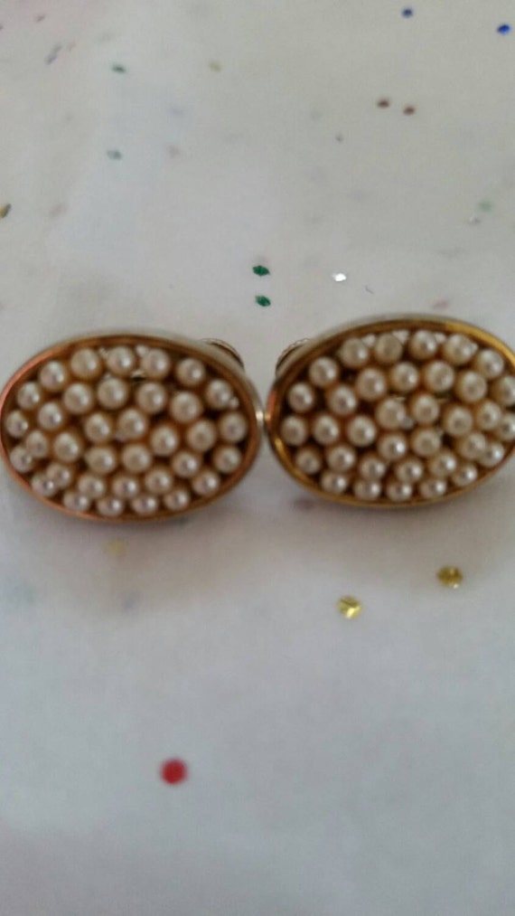 Marvelous Marvella pearl earrings - image 1