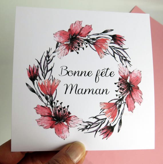 Mother S Card Mother S Day Gift Card To Send Etsy Mother S Card Mother S Day Gift Card To Send Etsy