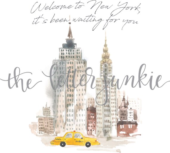 Welcome to New York It's Been Waiting for You Swift Art