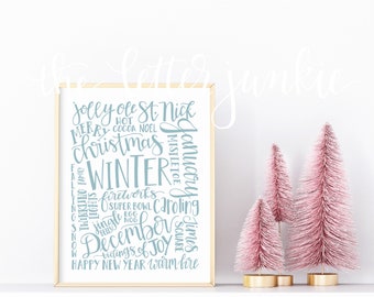 All of Winter Art Print