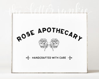 Rose Apothecary Schitt's Creek Art Print