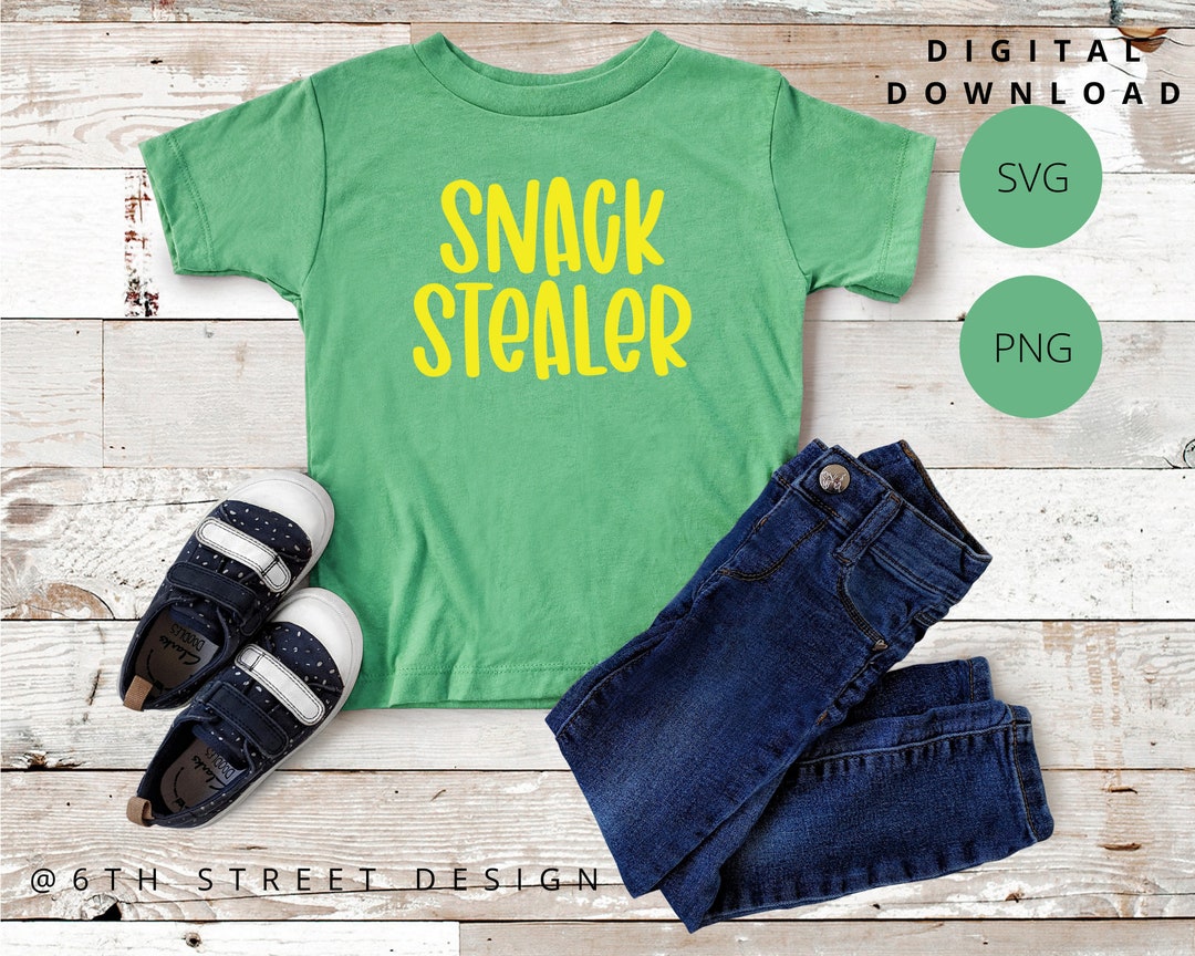 Snackmaster Svg Snack Stealer Digital Download - SVG File - PNG File - Silhouette ...
