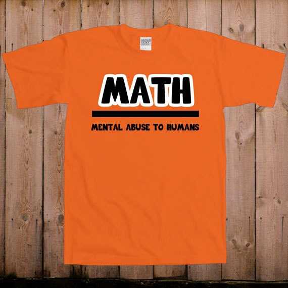 cool math t shirts