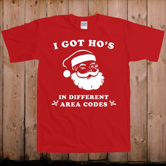 santa t shirts funny