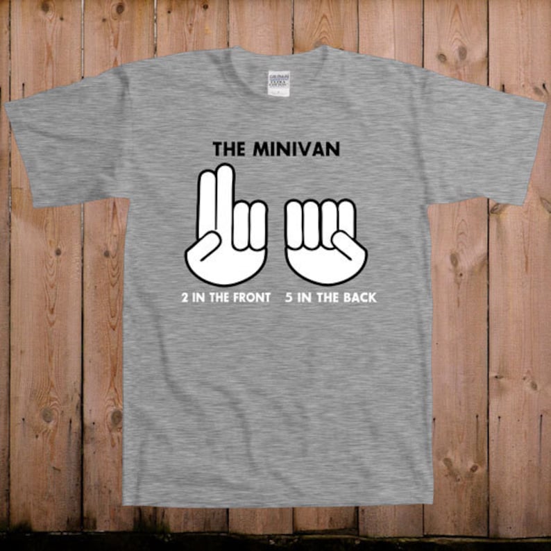 Funny Shirt Offensive T Shirts the Minivan Shocker Pimp Rude | Etsy