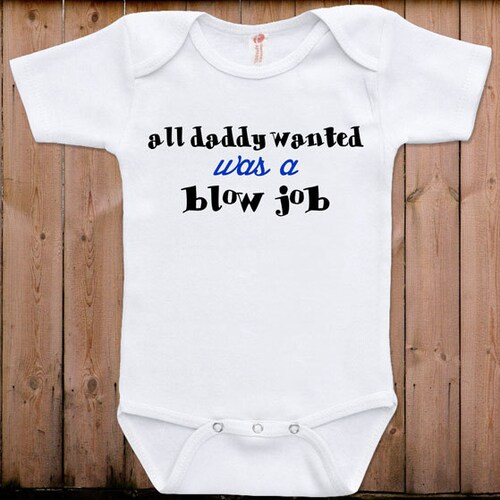 Vetements De Bebe Drole Tous Papa Voulait Etait Une Case Etsy