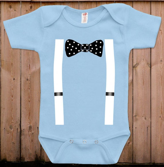 Bebe Garcon Vetements Bebe Mignon Cravate Et Bretelles Bebe Etsy