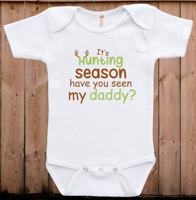 Baby Boy Clothes Cute Baby Deer Hunting Future Deer Hunter Etsy