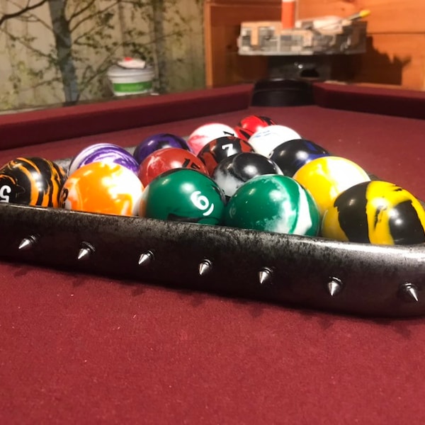Pool Ball Rack Etsy